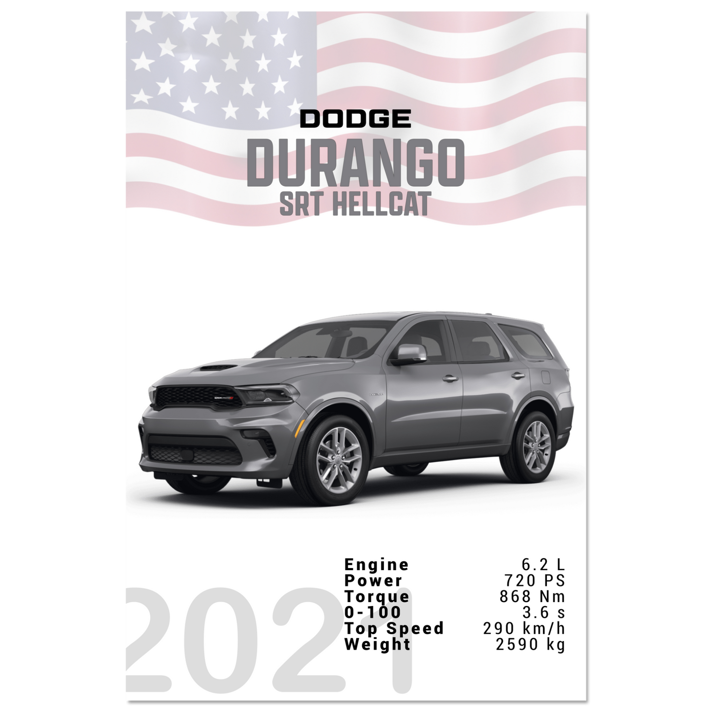 Dodge Durango SRT Hellcat (DODGE06)