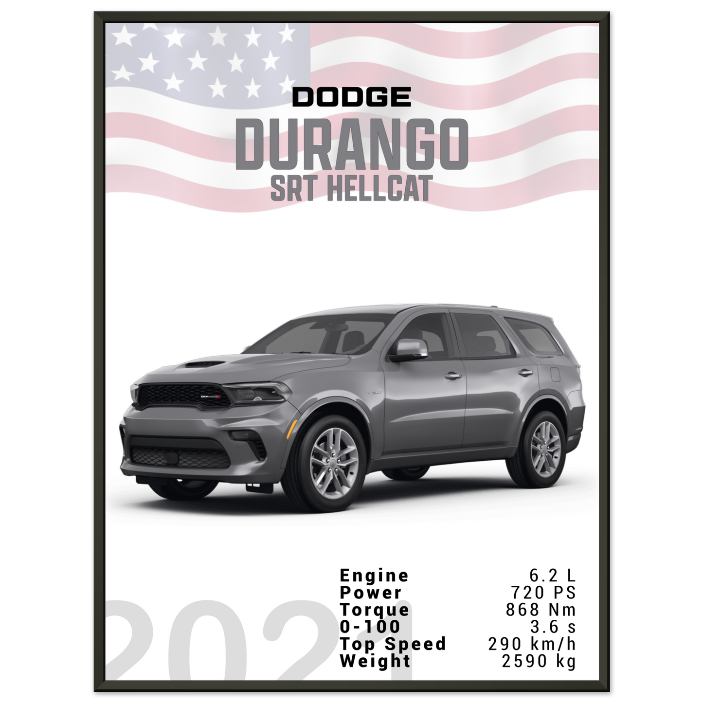 Dodge Durango SRT Hellcat (DODGE06)