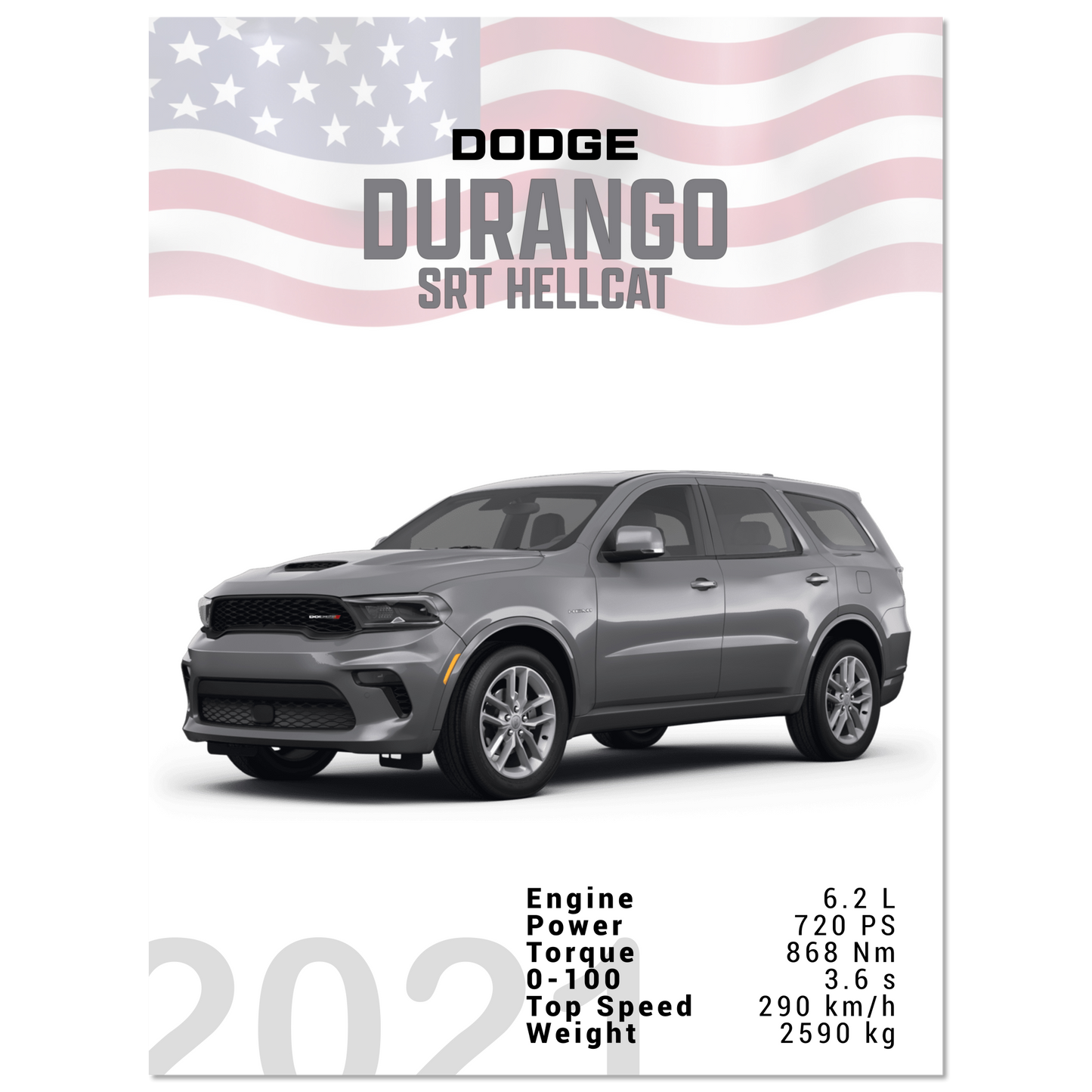 Dodge Durango SRT Hellcat (DODGE06)