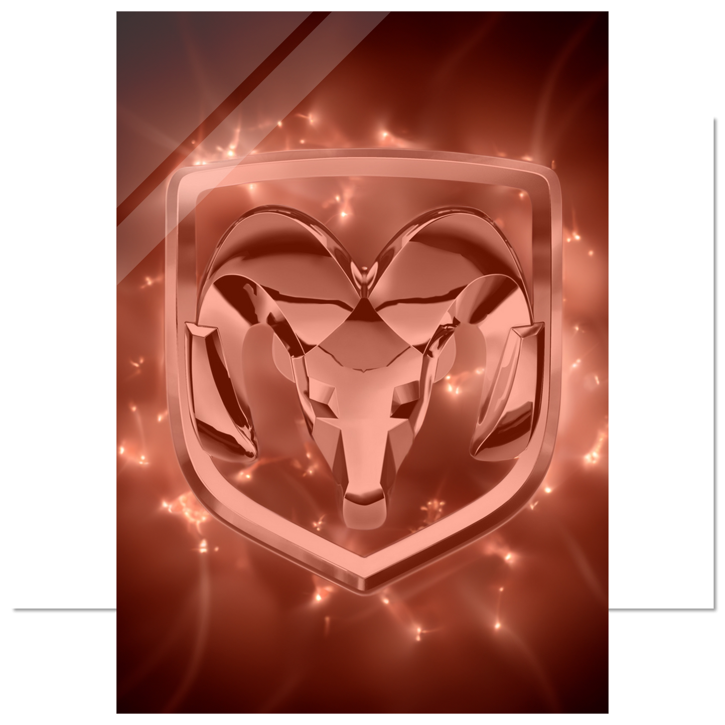 Dodge RAM Embleme Logo (DODGE12)
