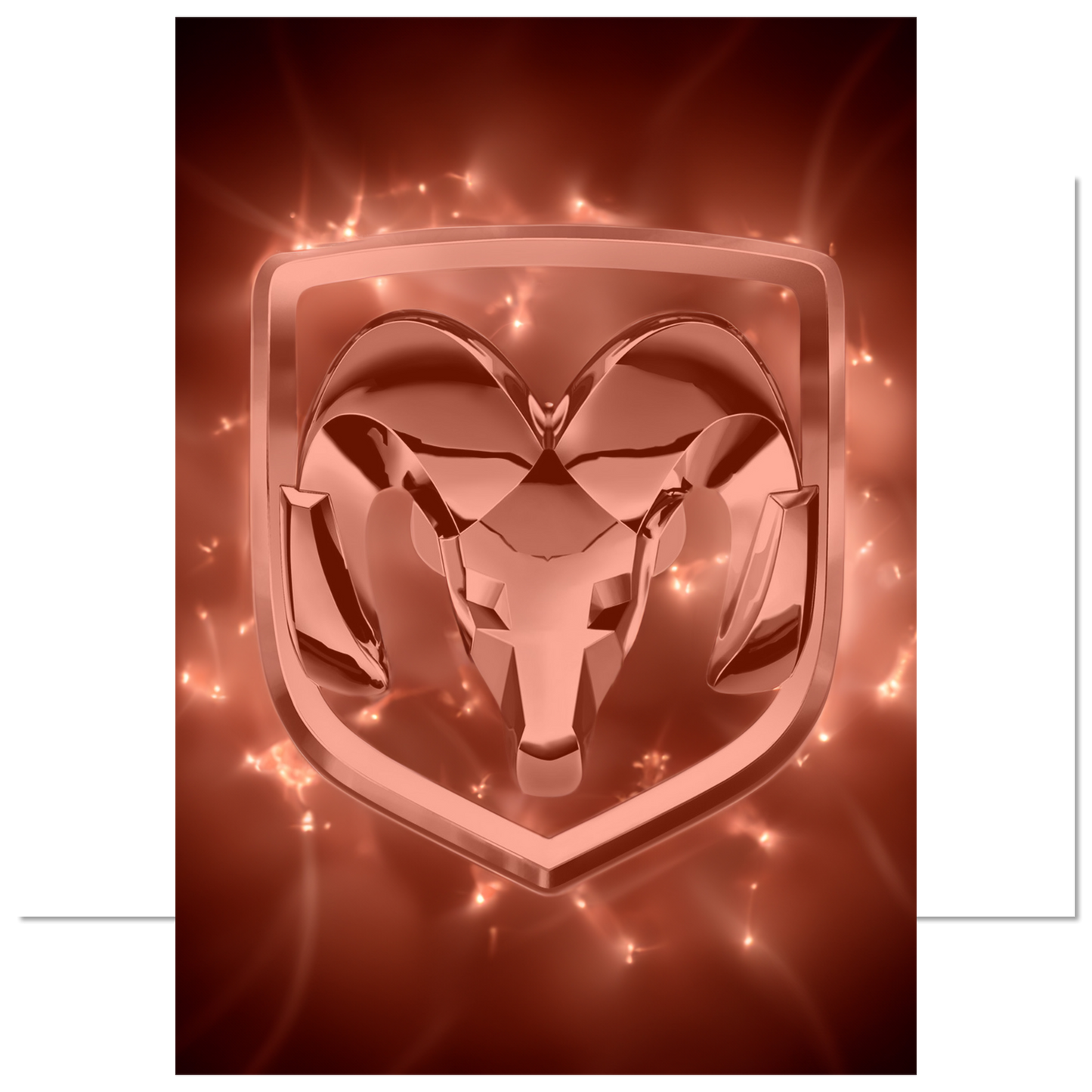 Dodge RAM Embleme Logo (DODGE12)