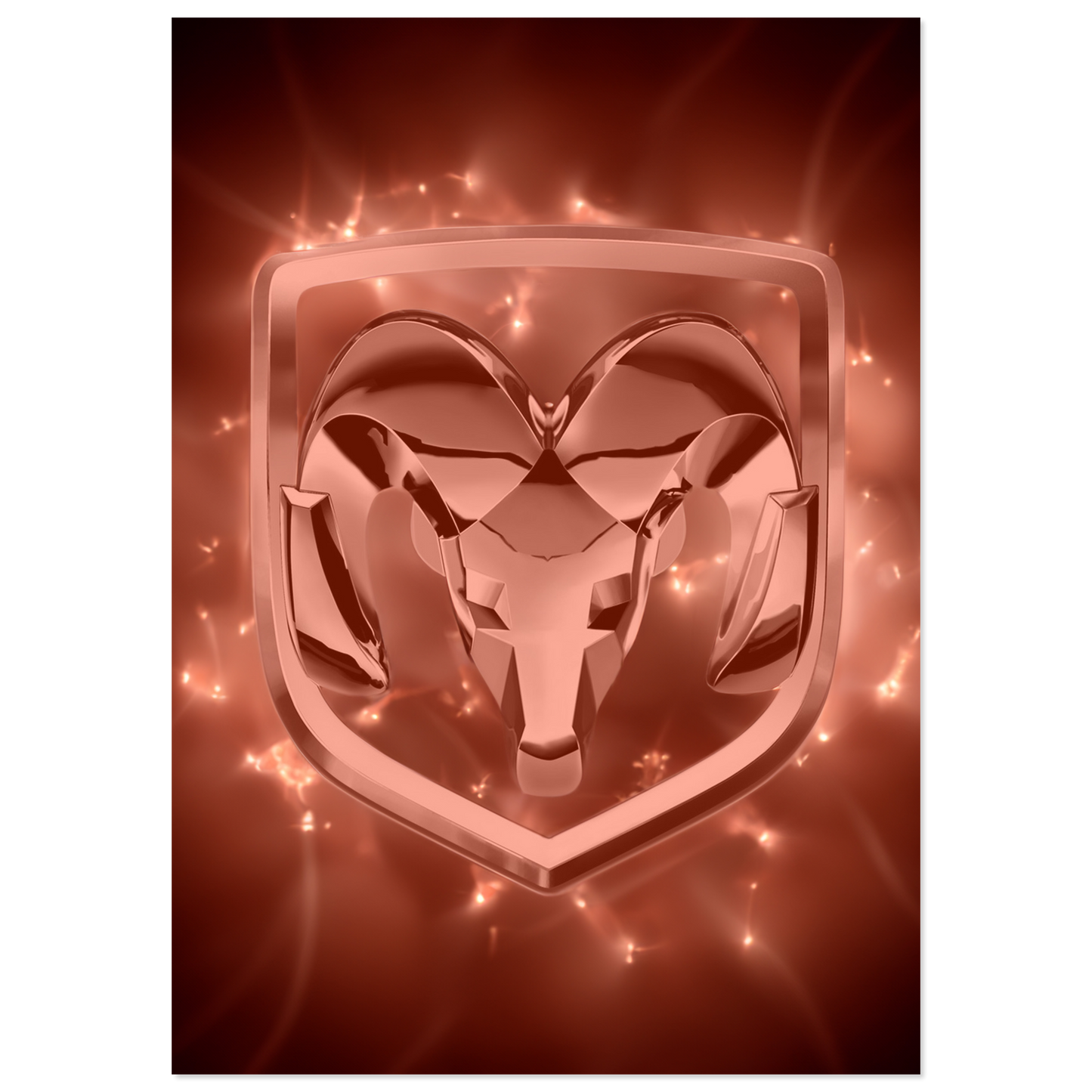 Dodge RAM Embleme Logo (DODGE12)