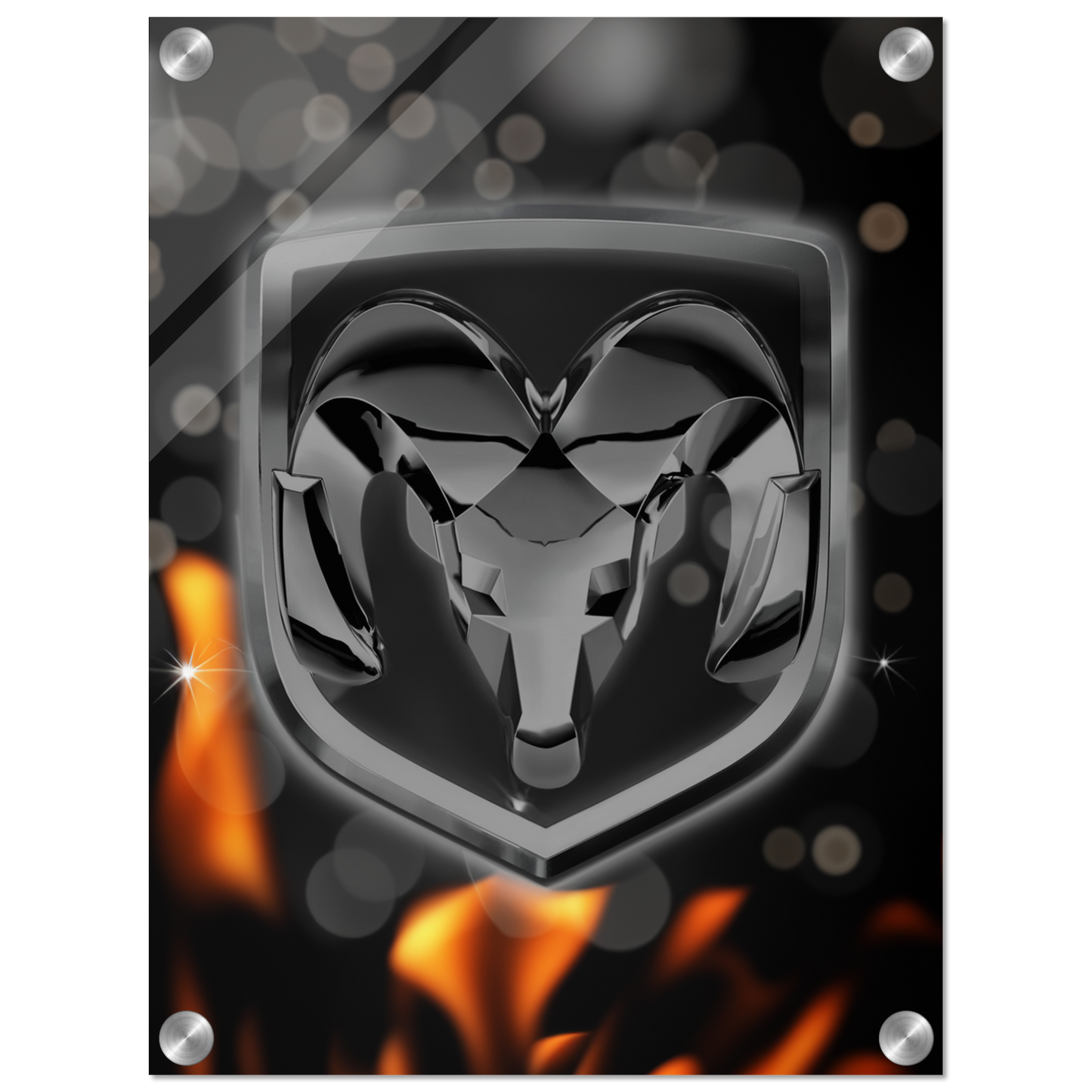 Dodge RAM Embleme Logo (DODGE13)