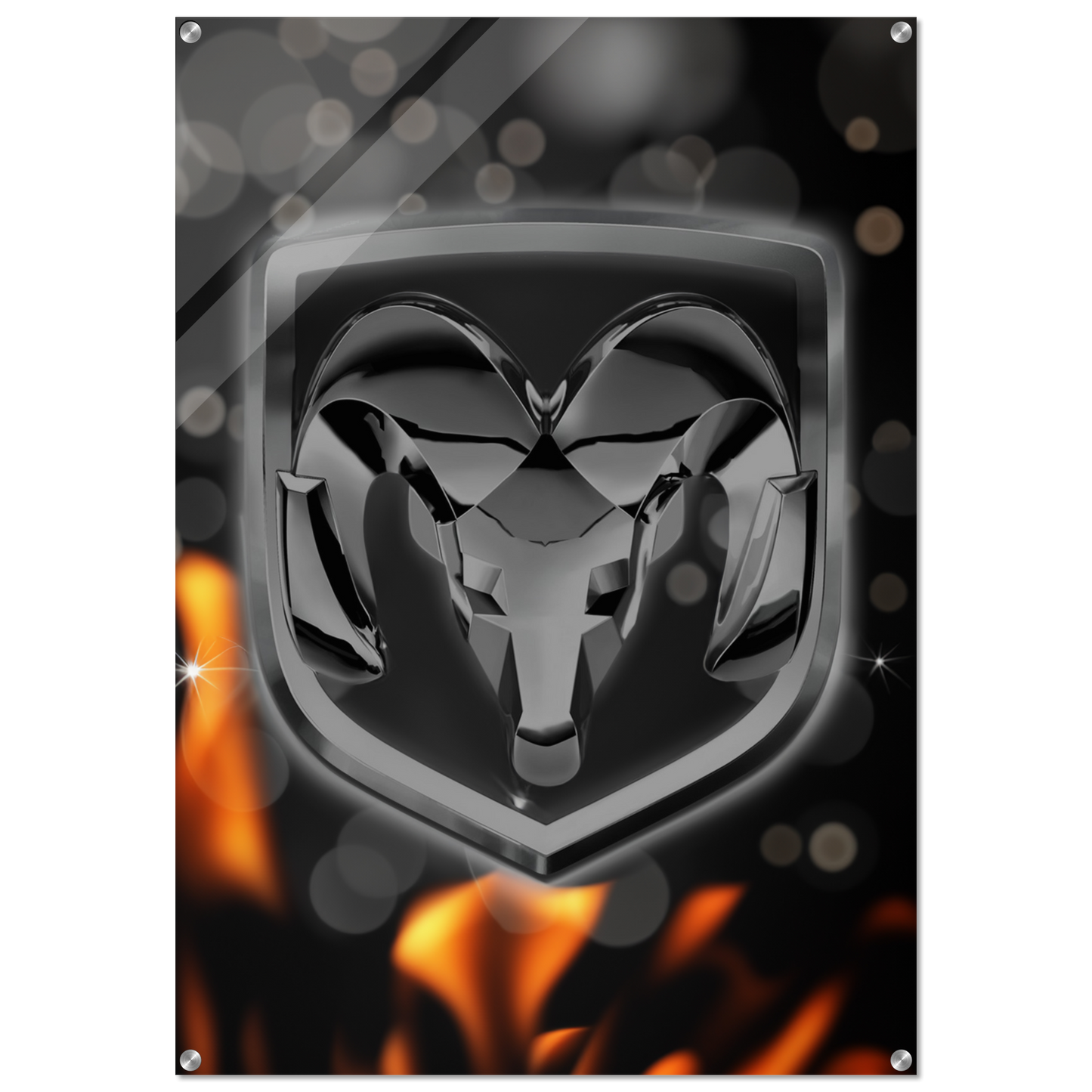 Dodge RAM Embleme Logo (DODGE13)