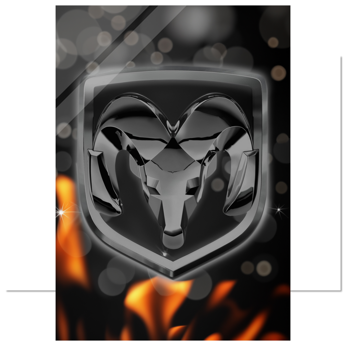 Dodge RAM Embleme Logo (DODGE13)