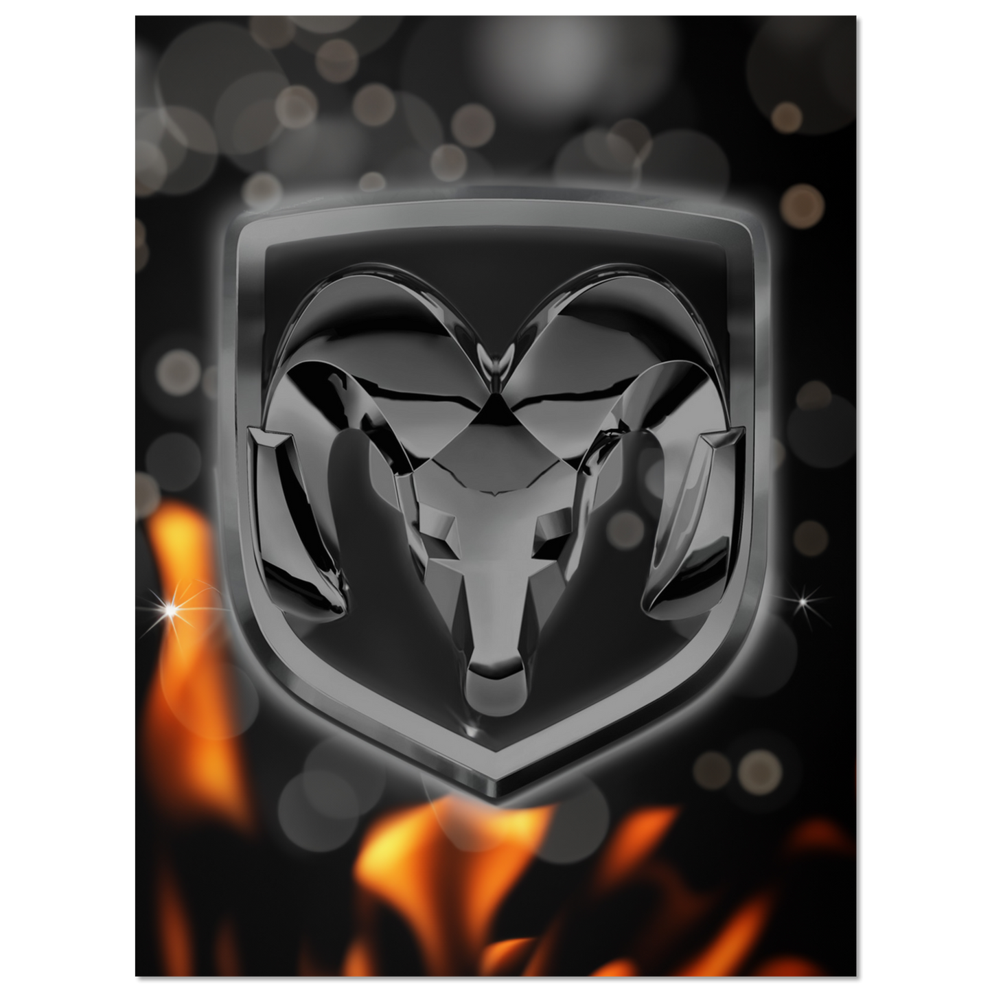 Dodge RAM Embleme Logo (DODGE13)