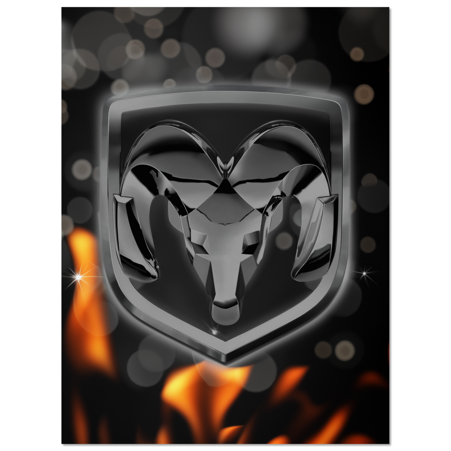 Dodge RAM Embleme Logo (DODGE13)