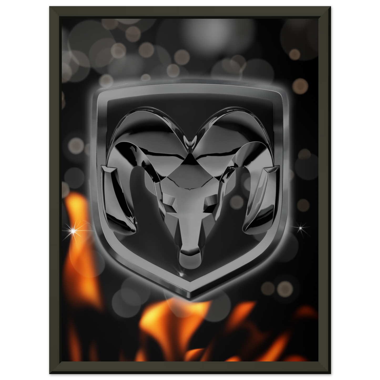 Dodge RAM Embleme Logo (DODGE13)