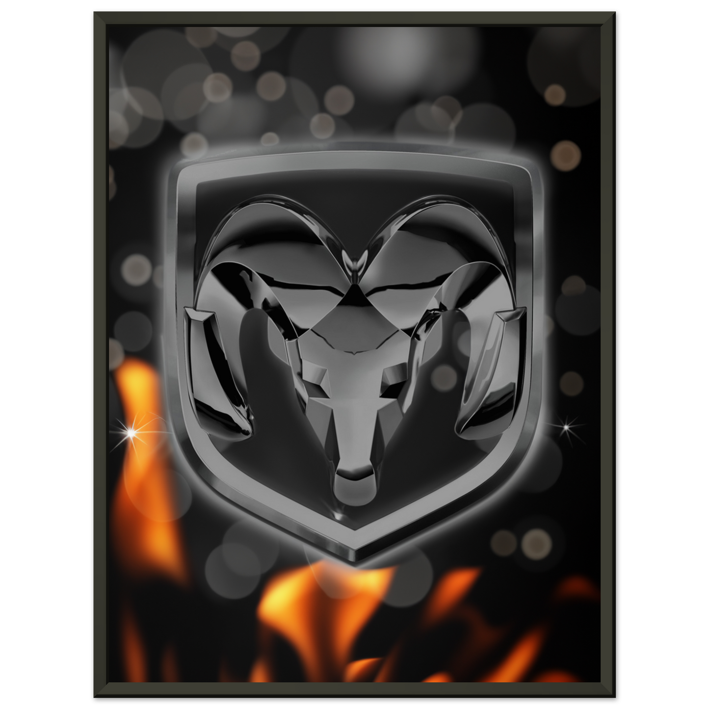 Dodge RAM Embleme Logo (DODGE13)