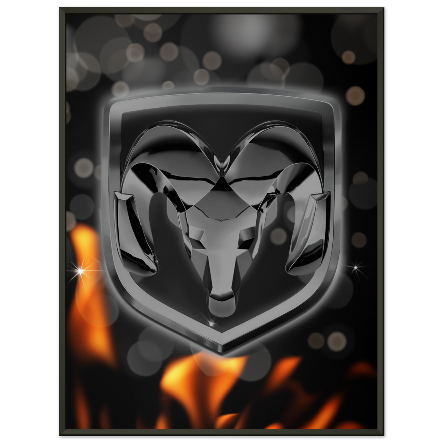 Dodge RAM Embleme Logo (DODGE13)