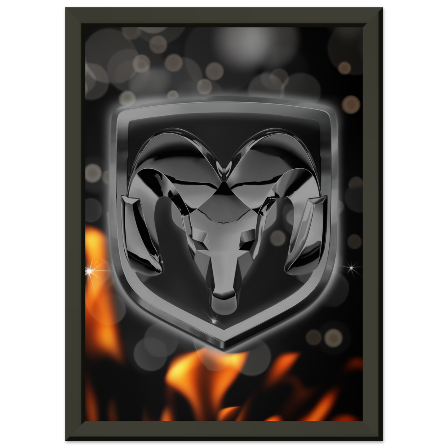 Dodge RAM Embleme Logo (DODGE13)