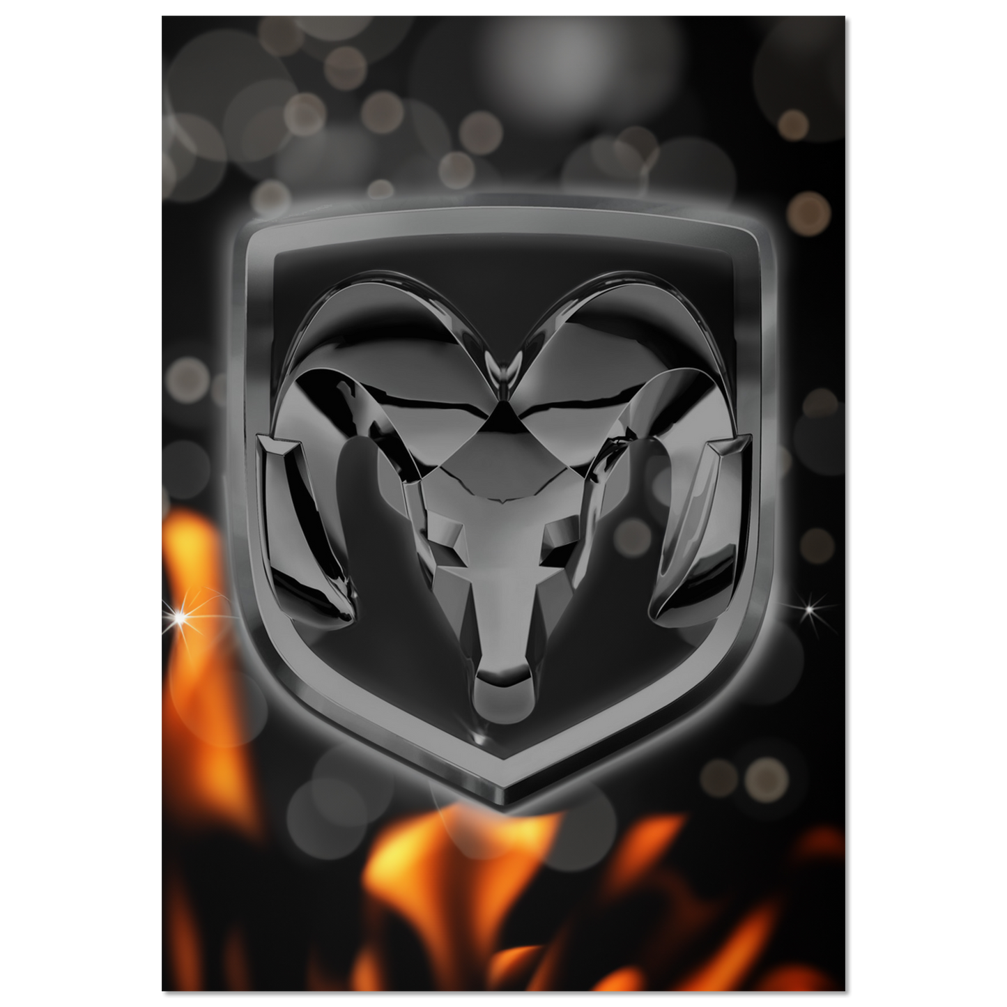 Dodge RAM Embleme Logo (DODGE13)