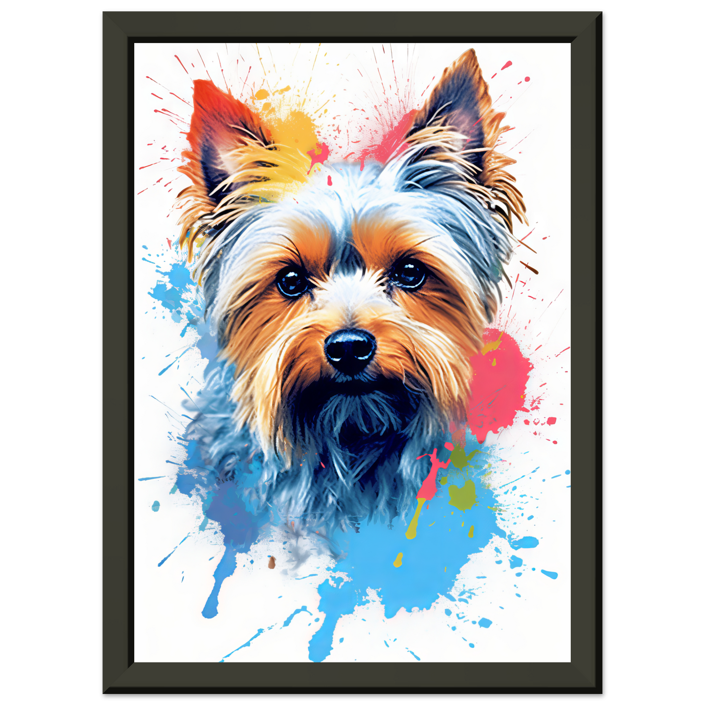 Hund Yorkshire Terrier Pop-Art (DOG56)