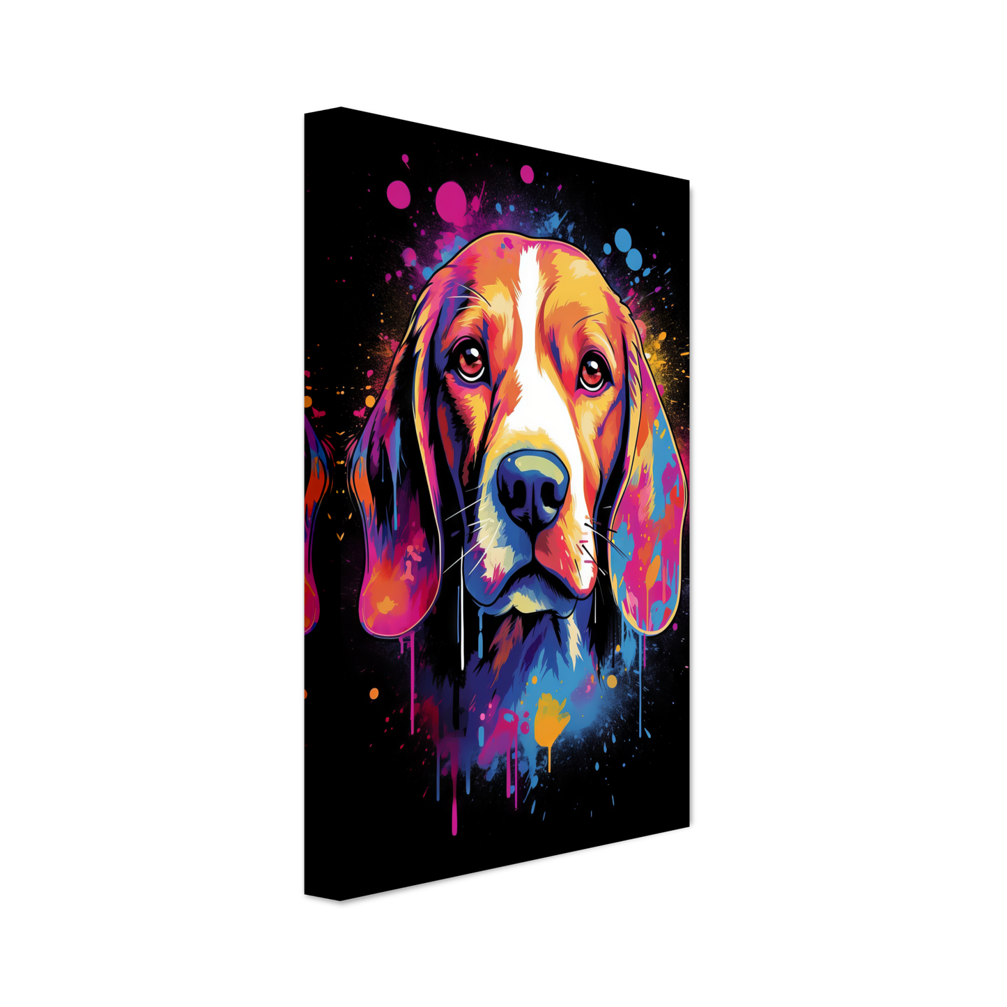 Hund Beagle Pop-Art (DOG109)