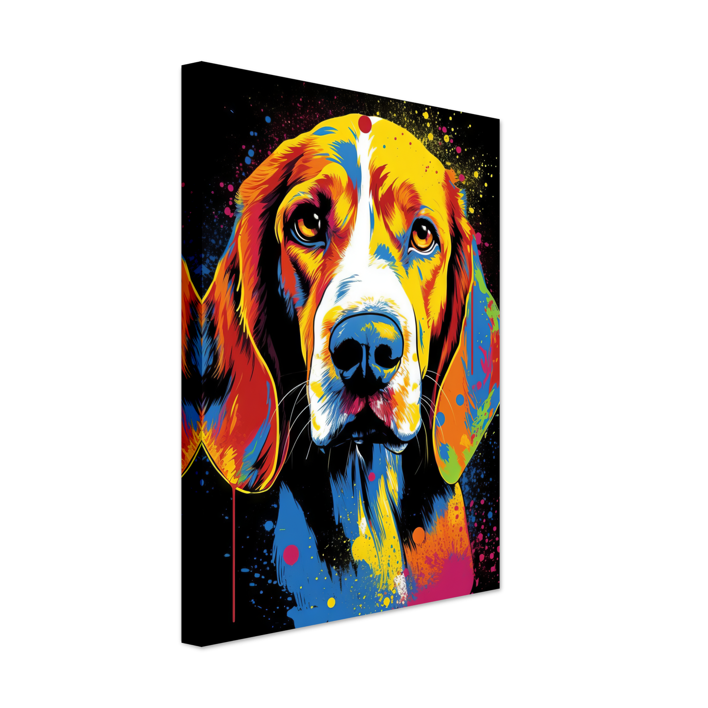 Hund Beagle Pop-Art (DOG110)