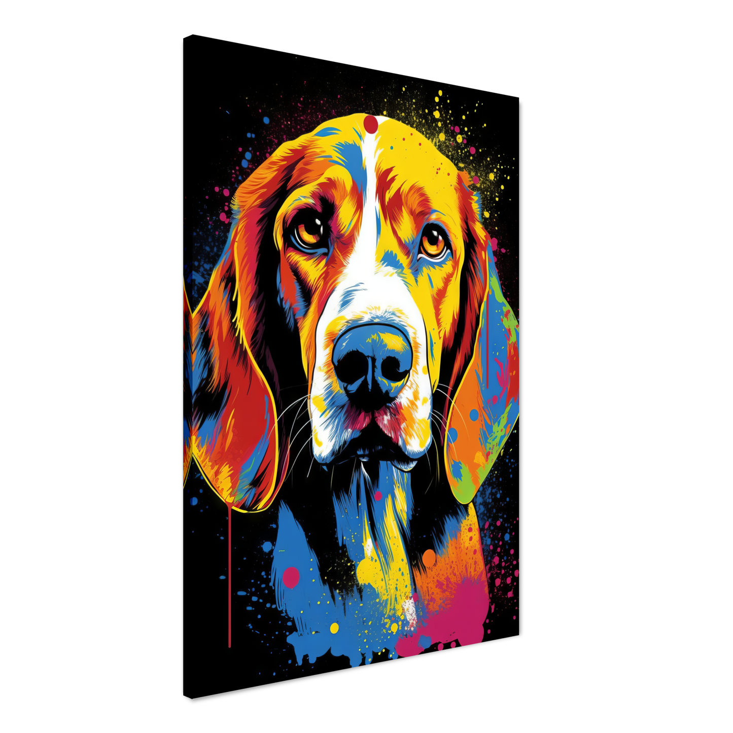 Hund Beagle Pop-Art (DOG110)