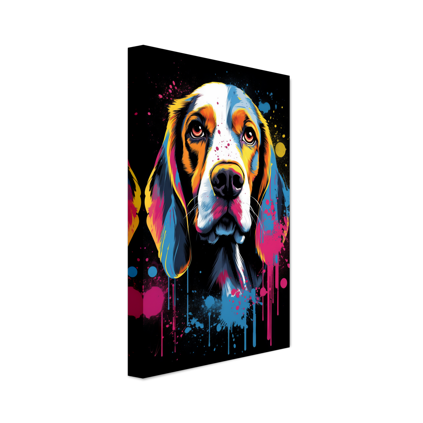 Hund Beagle Pop-Art (DOG112)