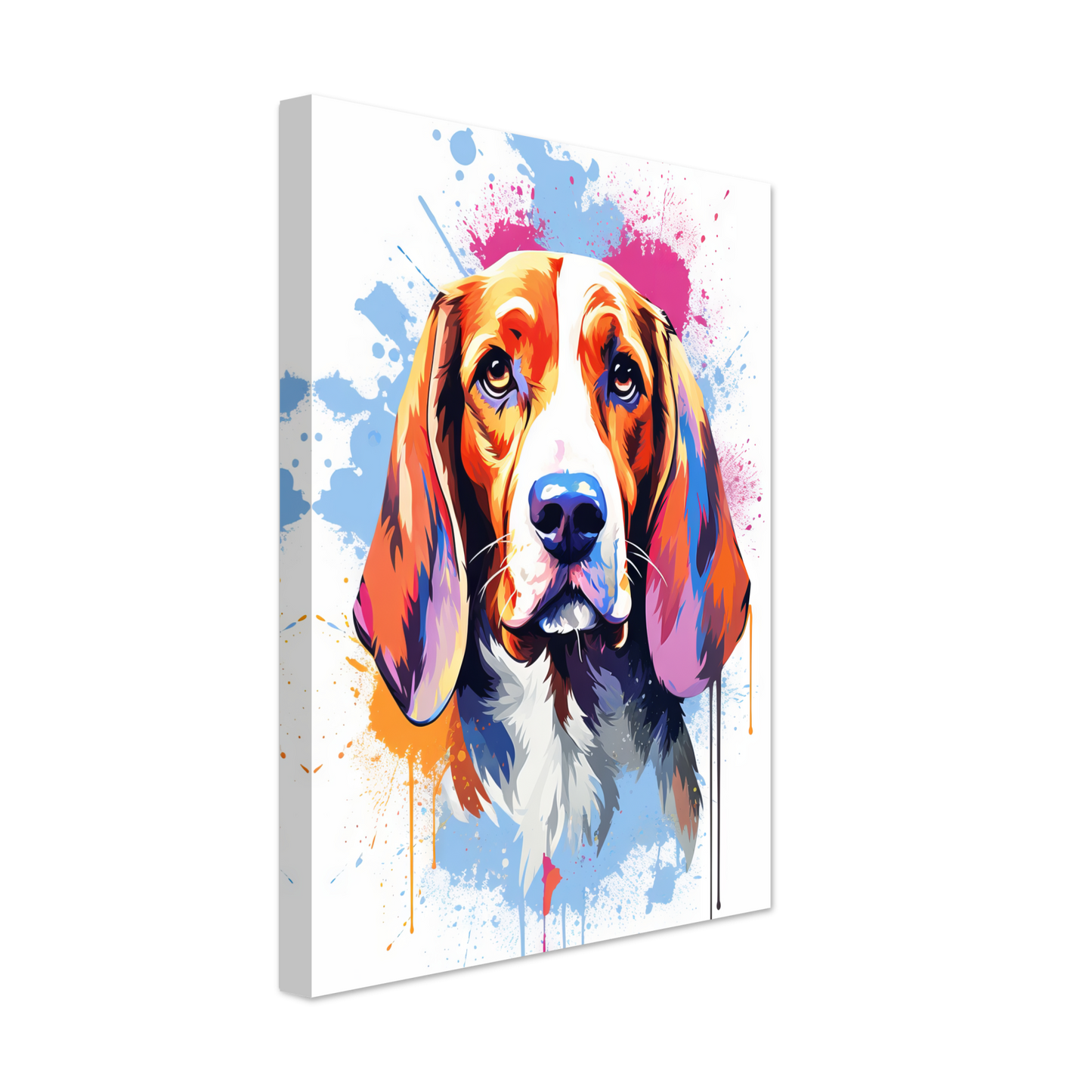 Hund Beagle Pop-Art (DOG113)