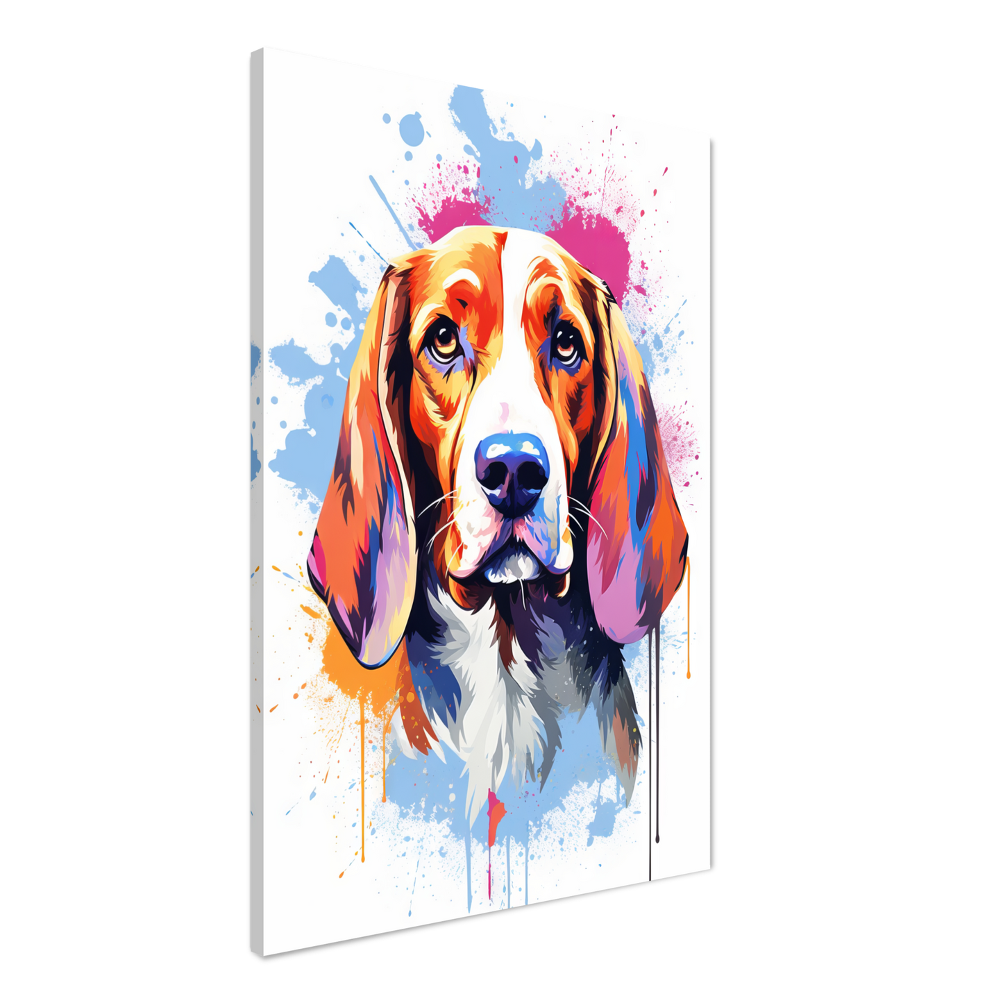 Hund Beagle Pop-Art (DOG113)