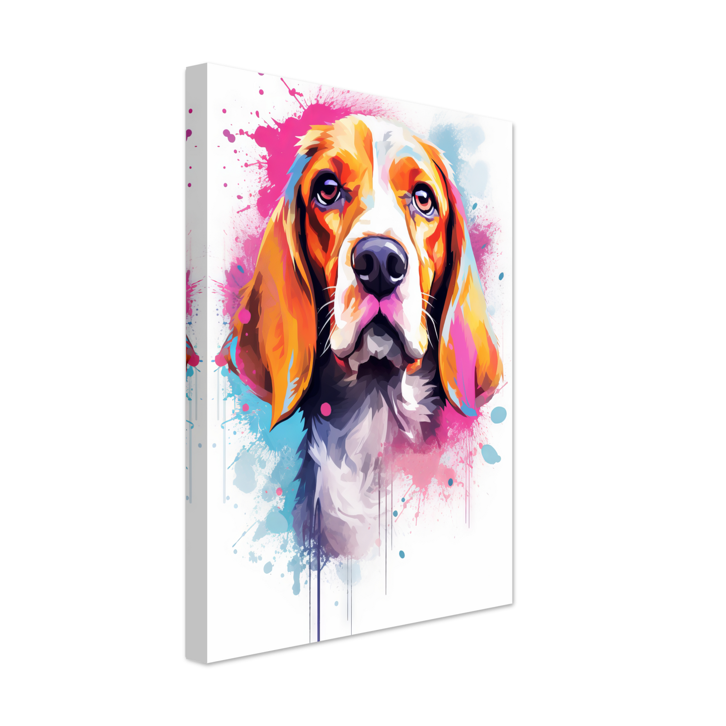 Hund Beagle Pop-Art (DOG114)