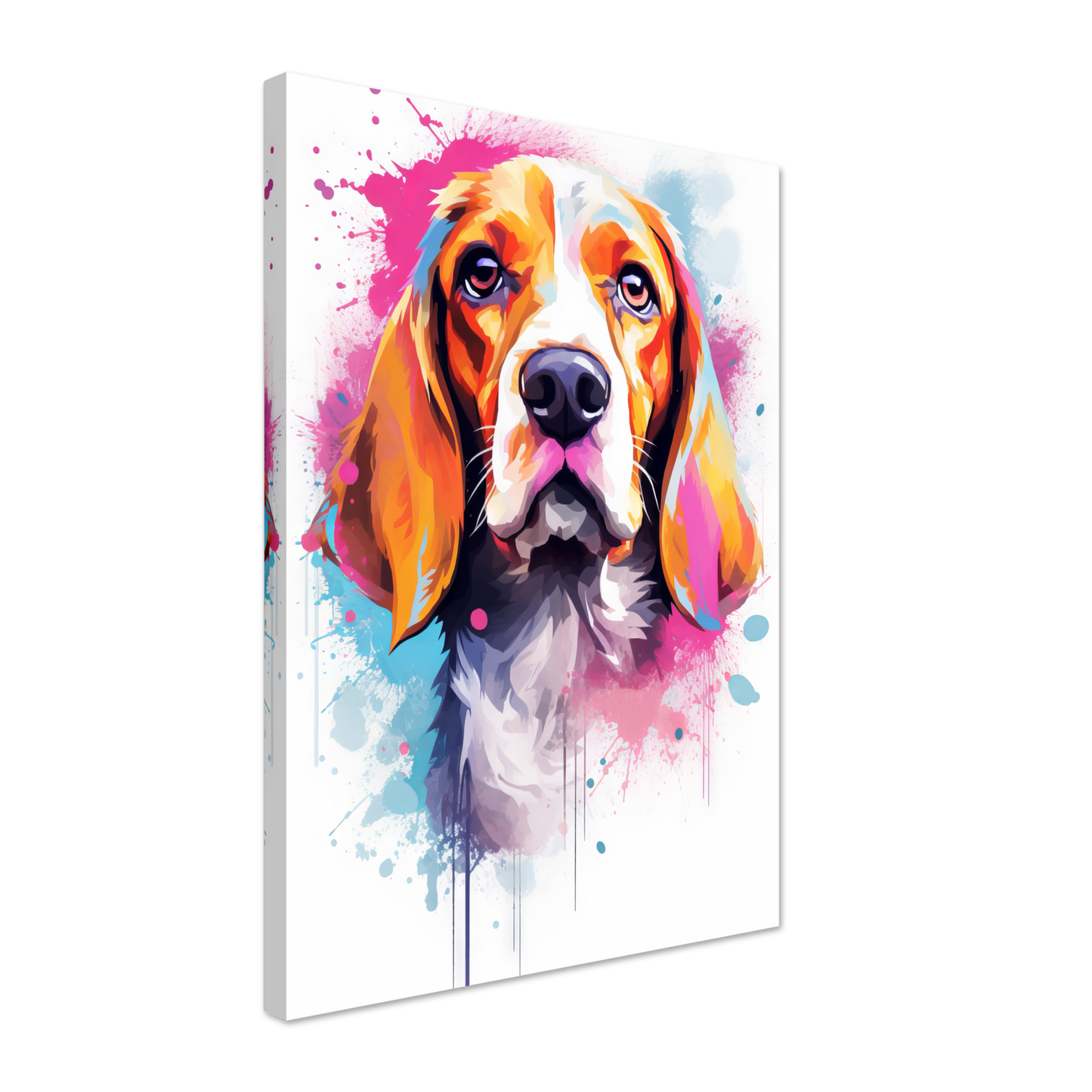 Hund Beagle Pop-Art (DOG114)