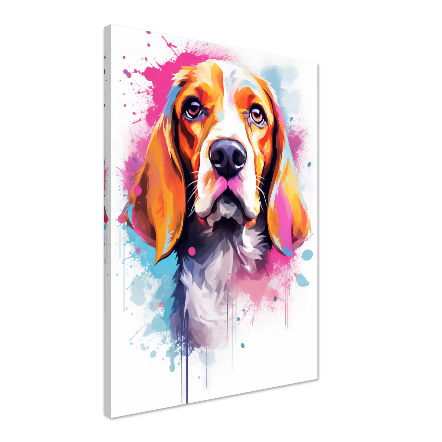 Hund Beagle Pop-Art (DOG114)