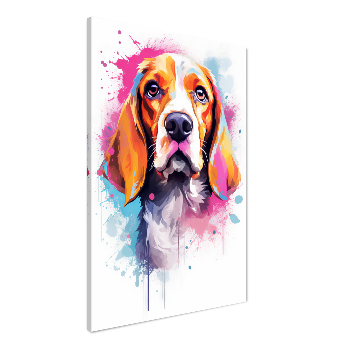 Hund Beagle Pop-Art (DOG114)