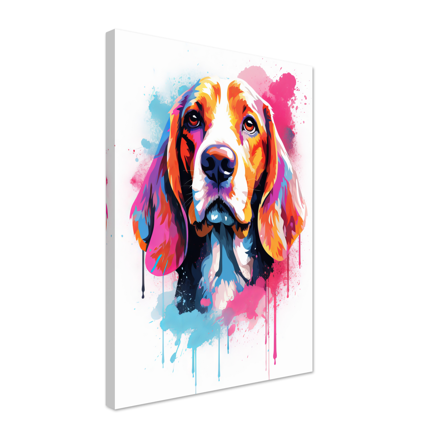 Hund Beagle Pop-Art (DOG116)