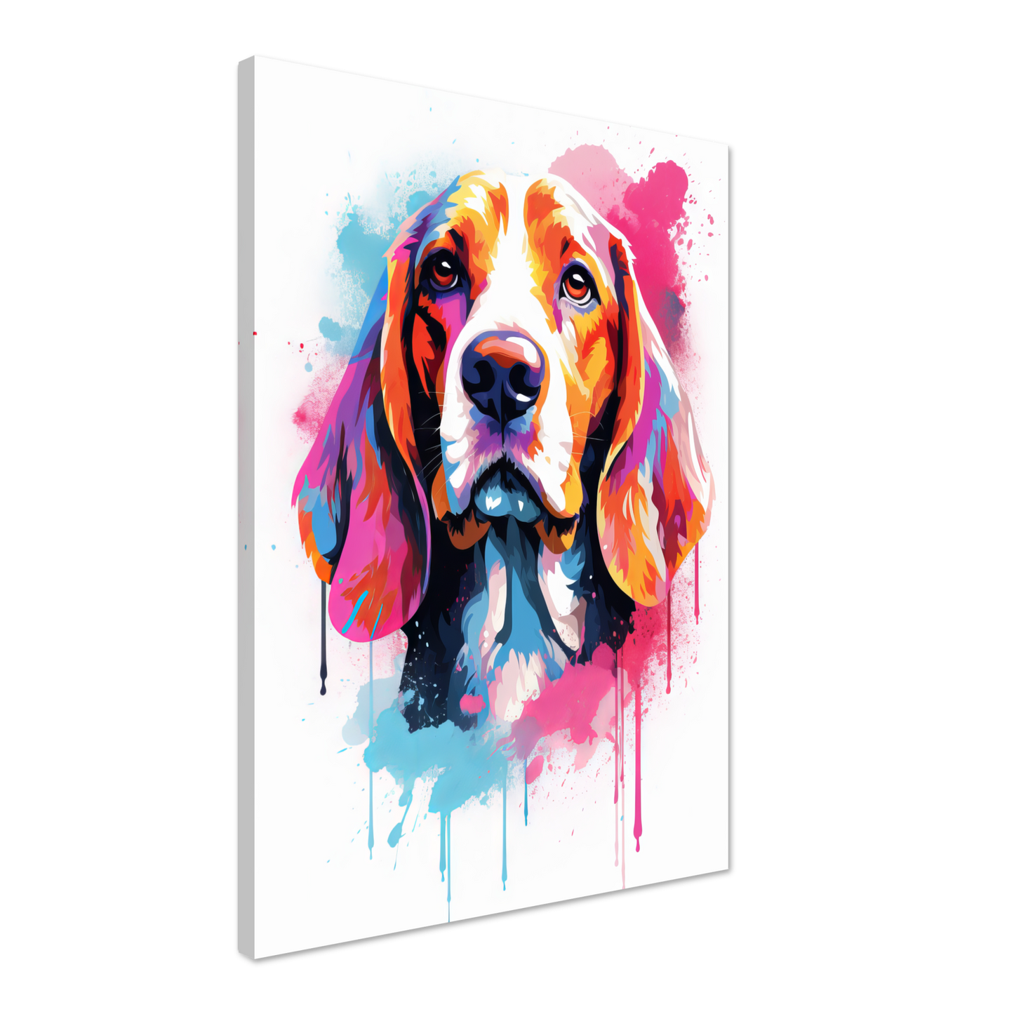 Hund Beagle Pop-Art (DOG116)