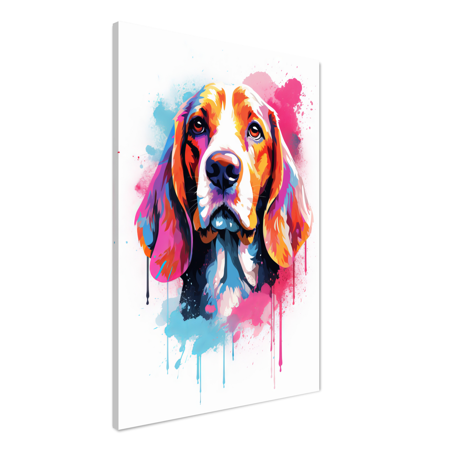 Hund Beagle Pop-Art (DOG116)
