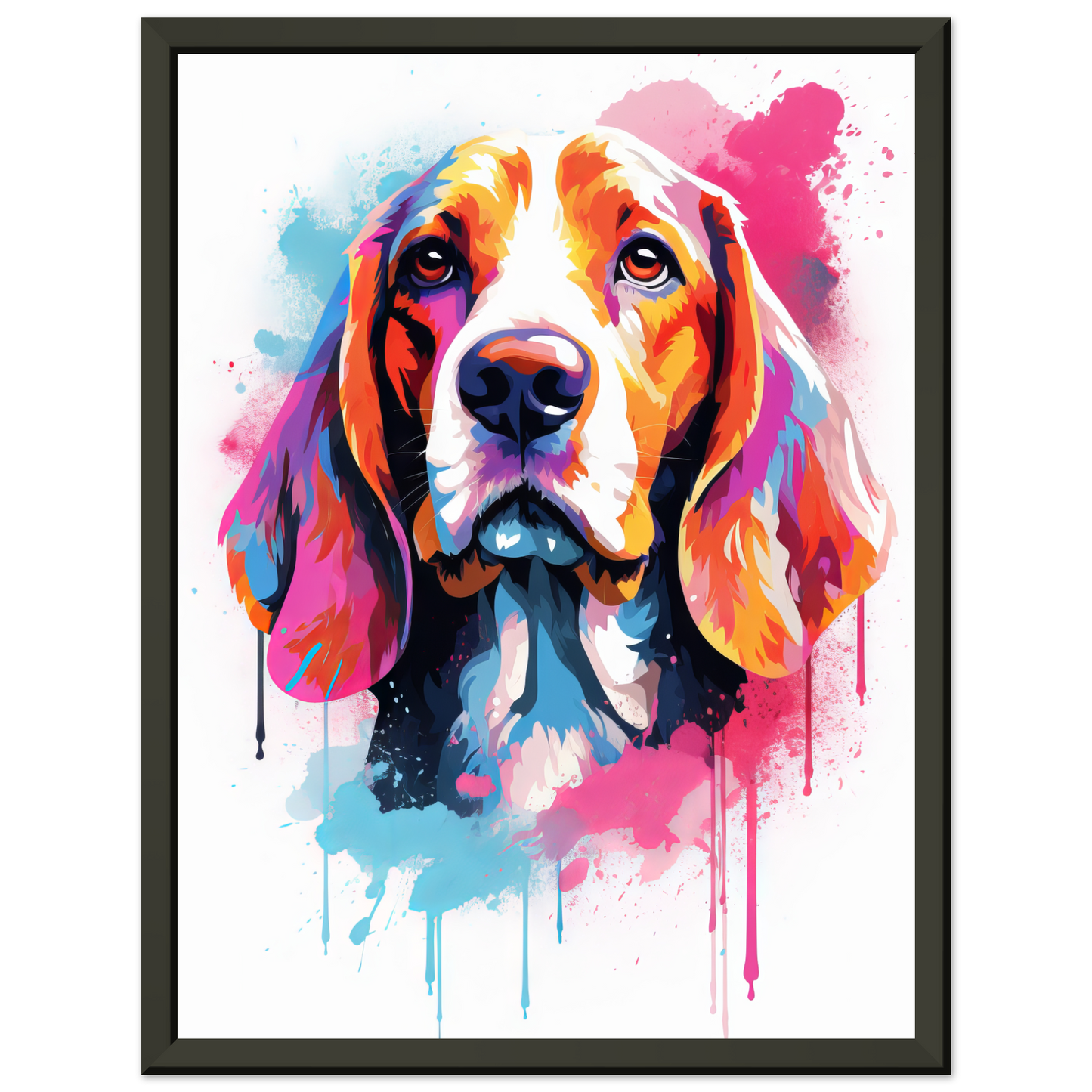 Hund Beagle Pop-Art (DOG116)