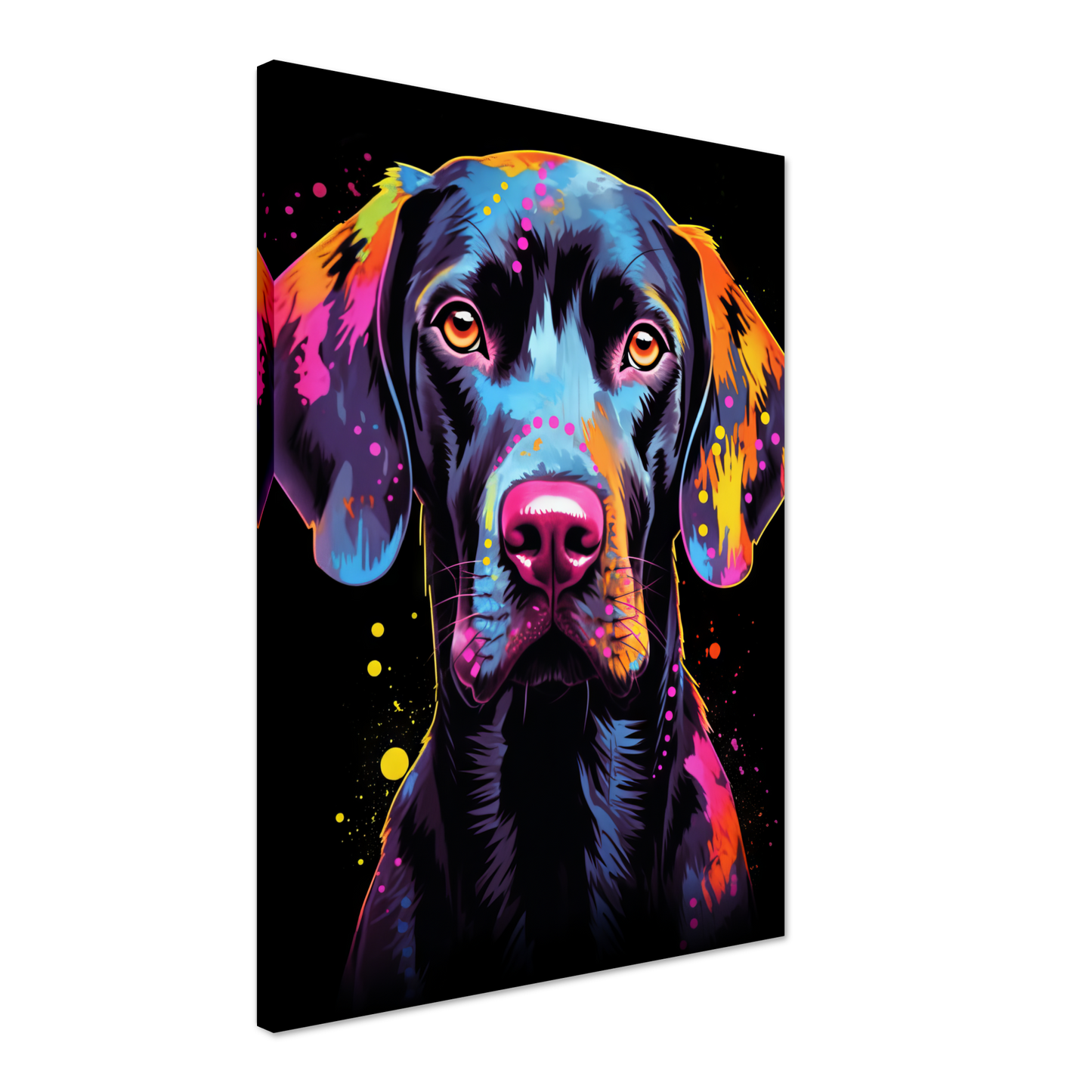 Hund Deutsch Kurzhaar Pop-Art (DOG125)