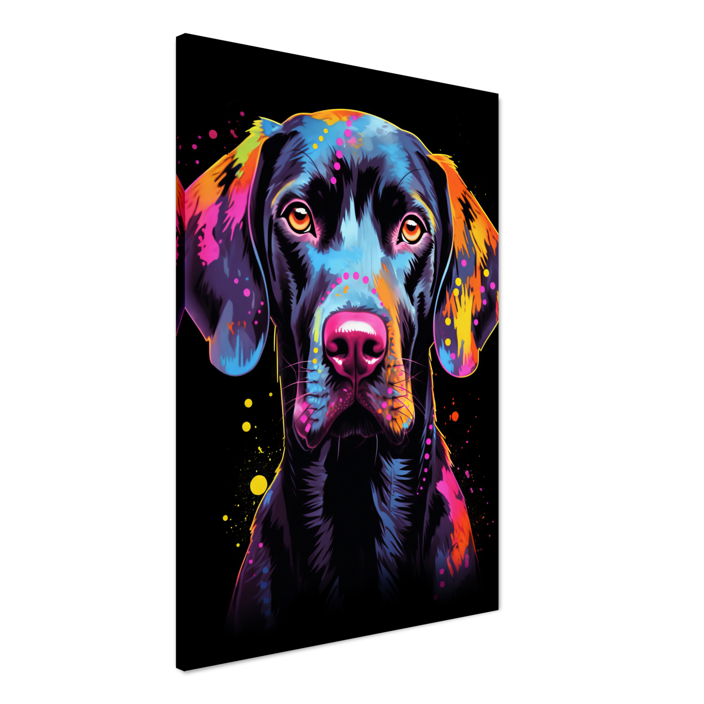 Hund Deutsch Kurzhaar Pop-Art (DOG125)