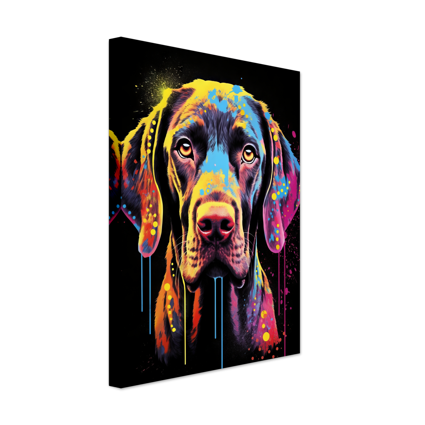 Hund Deutsch Kurzhaar Pop-Art (DOG126)