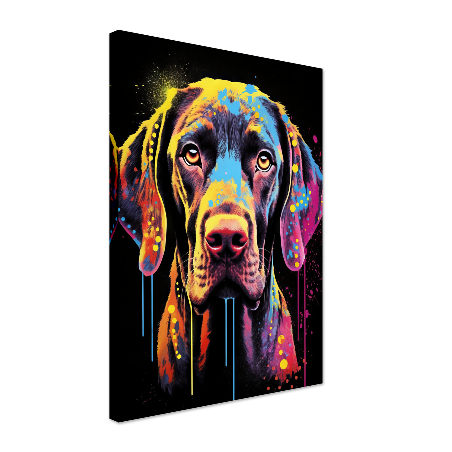 Hund Deutsch Kurzhaar Pop-Art (DOG126)