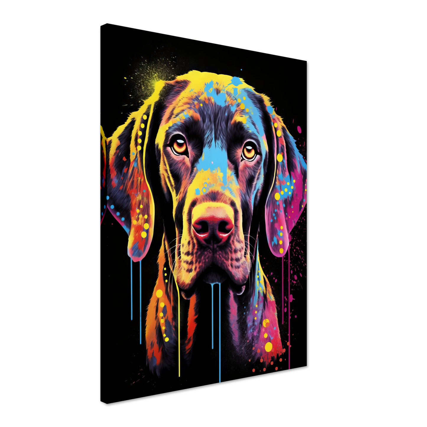 Hund Deutsch Kurzhaar Pop-Art (DOG126)