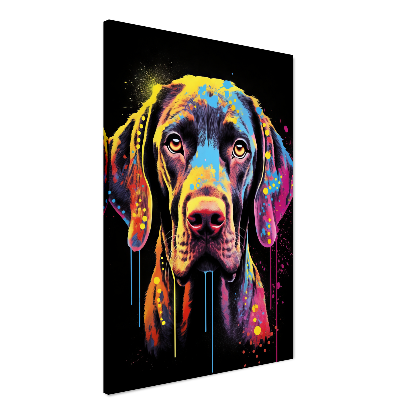 Hund Deutsch Kurzhaar Pop-Art (DOG126)