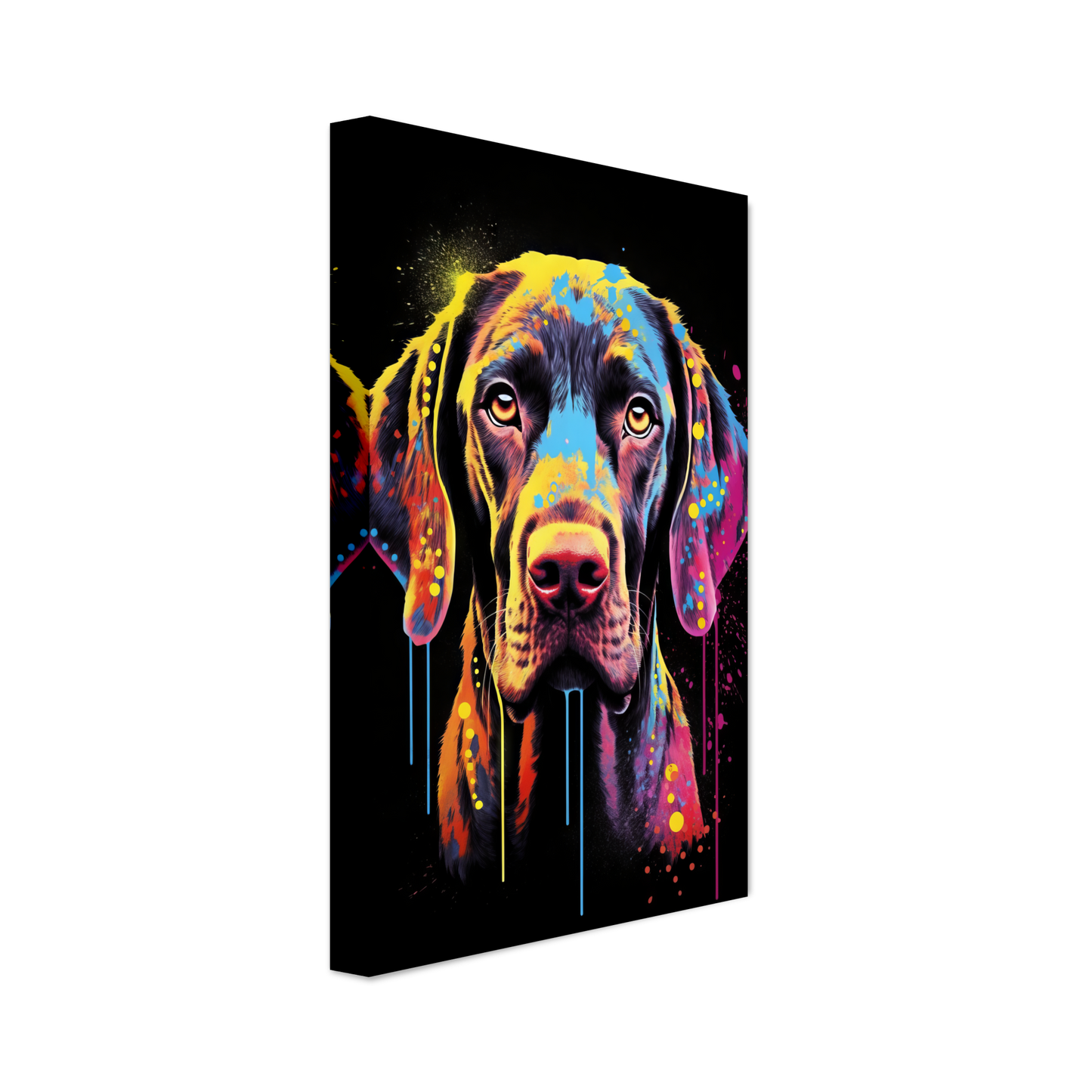 Hund Deutsch Kurzhaar Pop-Art (DOG126)