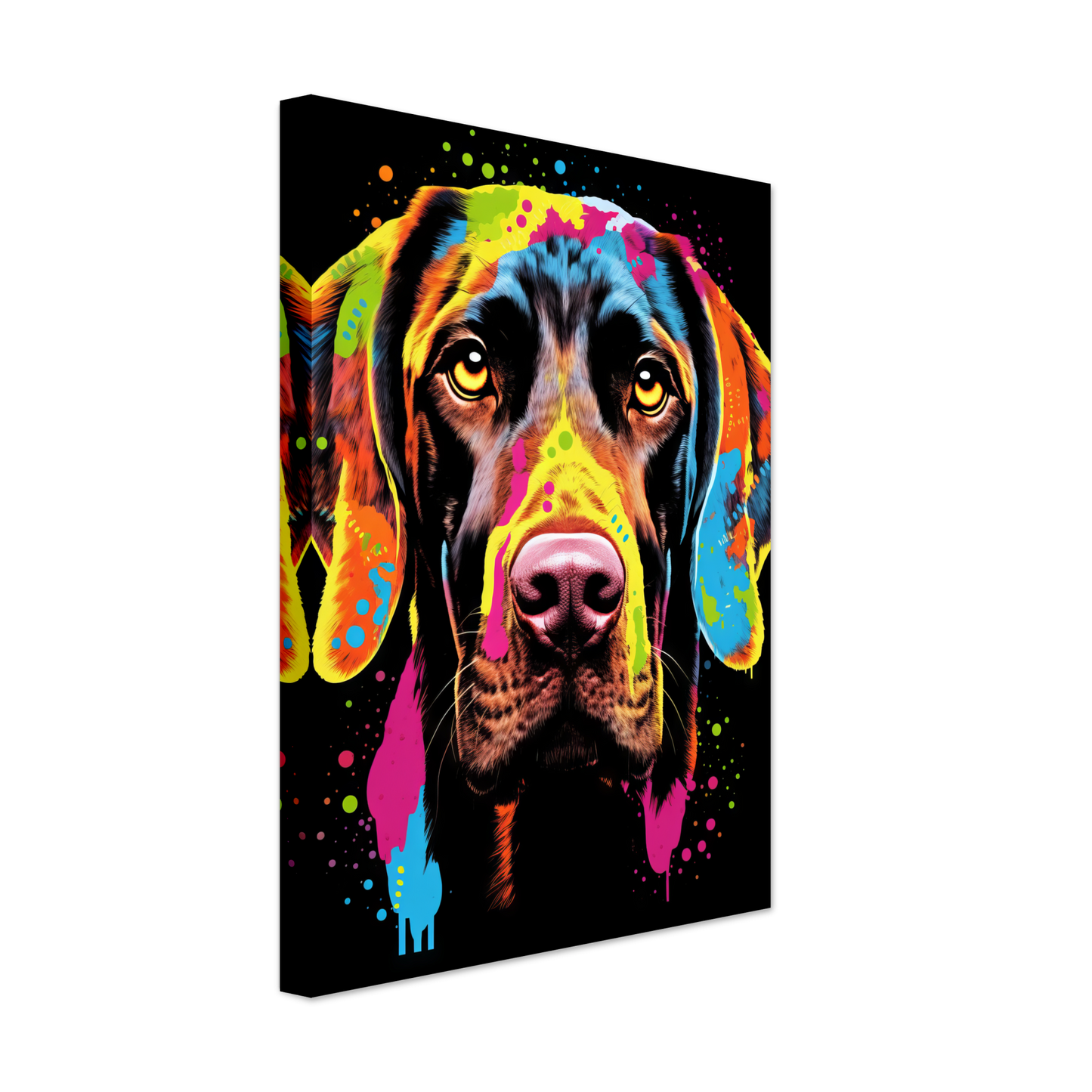 Hund Deutsch Kurzhaar Pop-Art (DOG127)