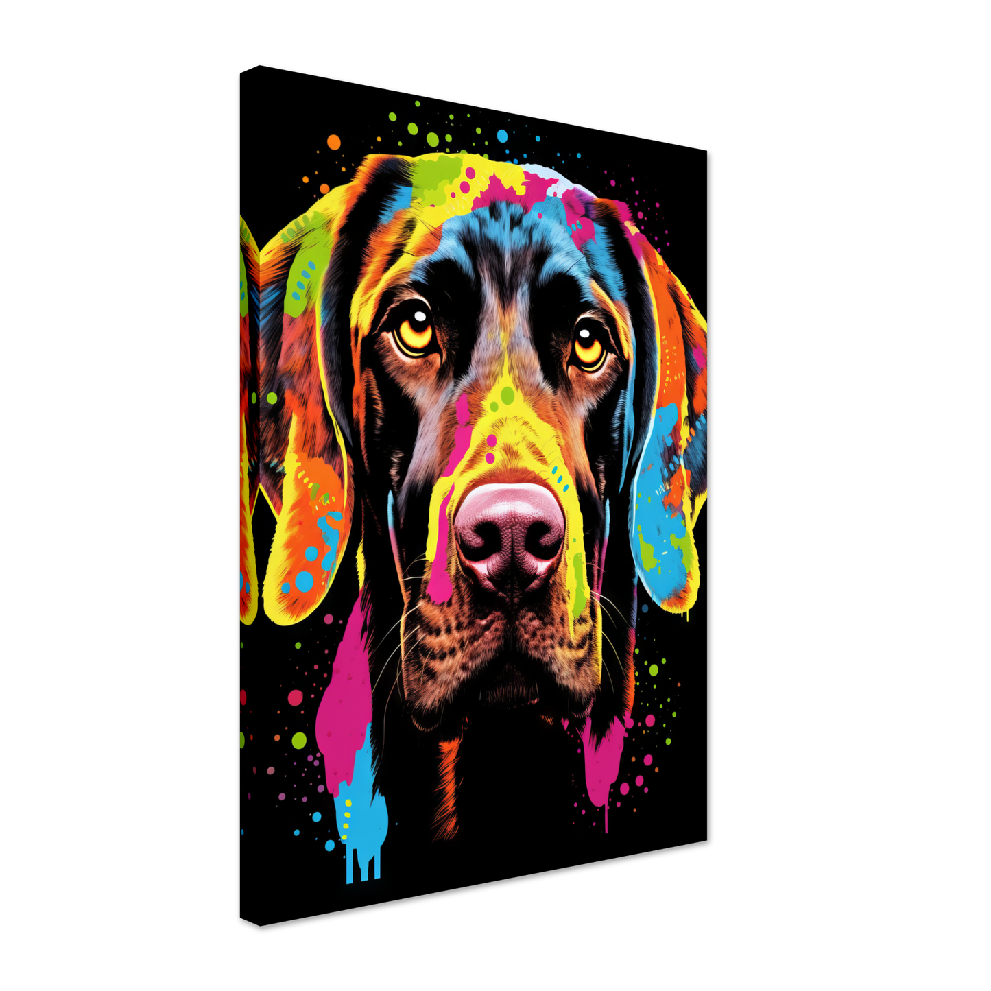 Hund Deutsch Kurzhaar Pop-Art (DOG127)