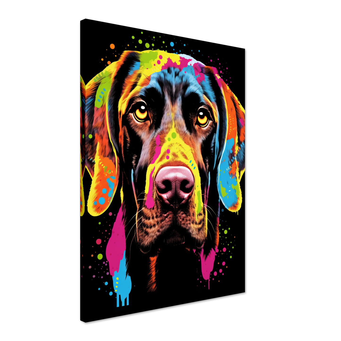 Hund Deutsch Kurzhaar Pop-Art (DOG127)
