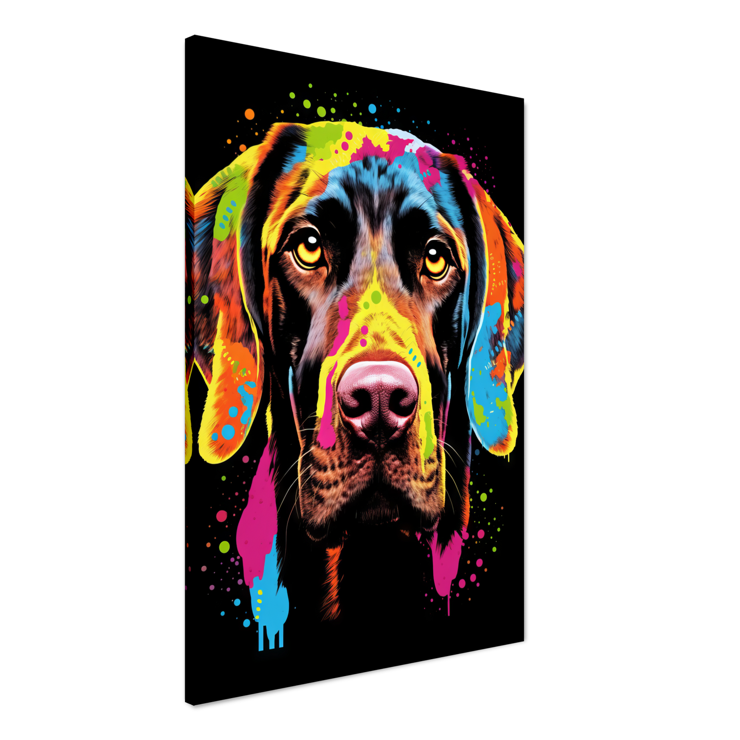 Hund Deutsch Kurzhaar Pop-Art (DOG127)