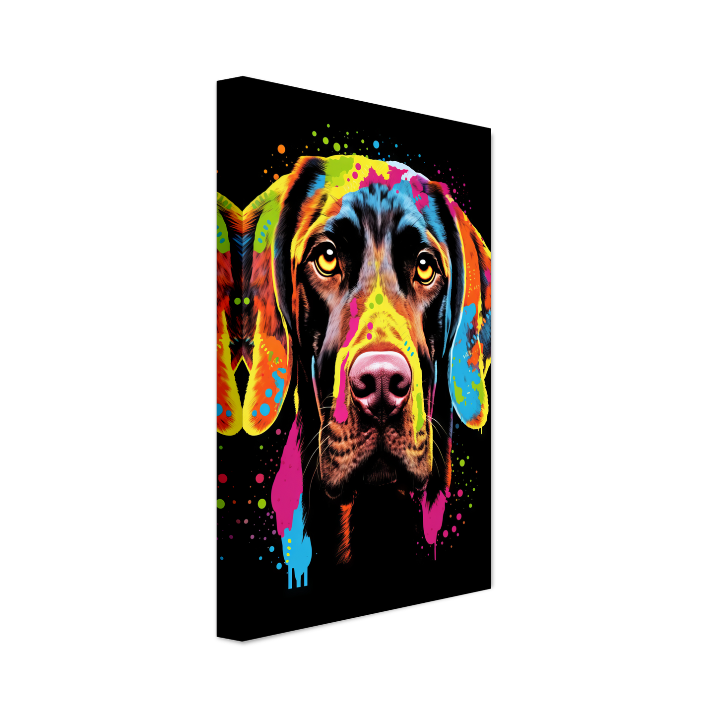 Hund Deutsch Kurzhaar Pop-Art (DOG127)