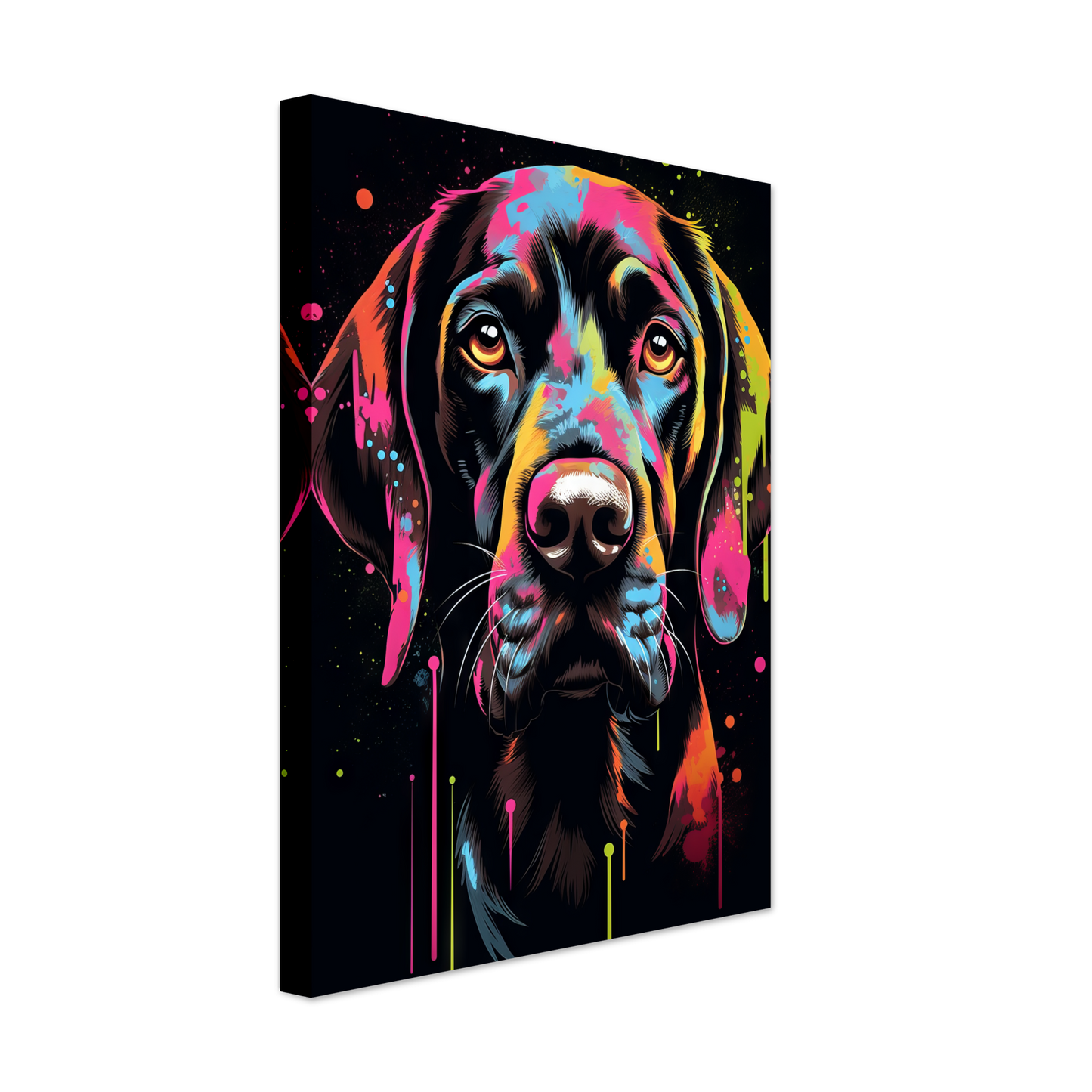 Hund Deutsch Kurzhaar Pop-Art (DOG128)