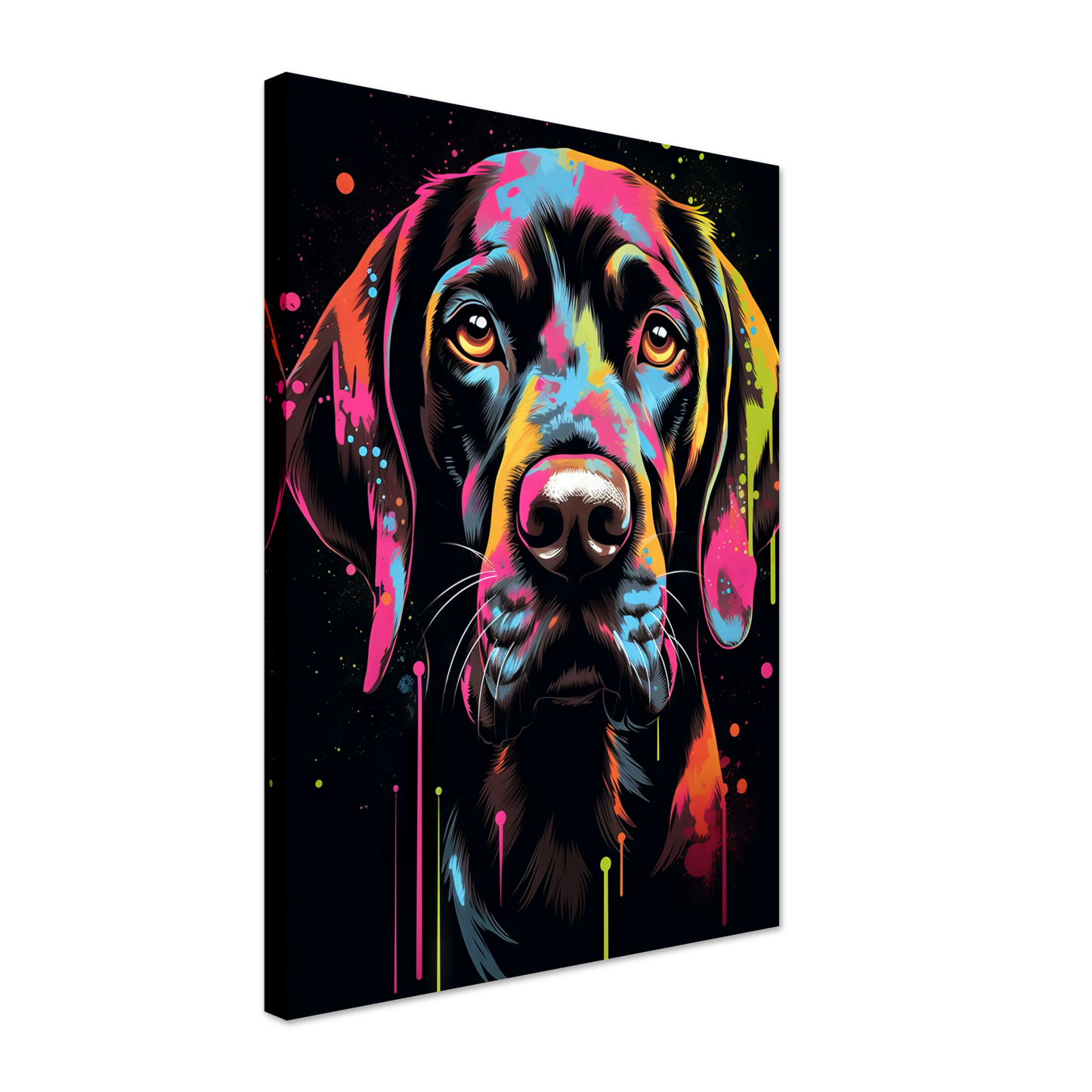 Hund Deutsch Kurzhaar Pop-Art (DOG128)