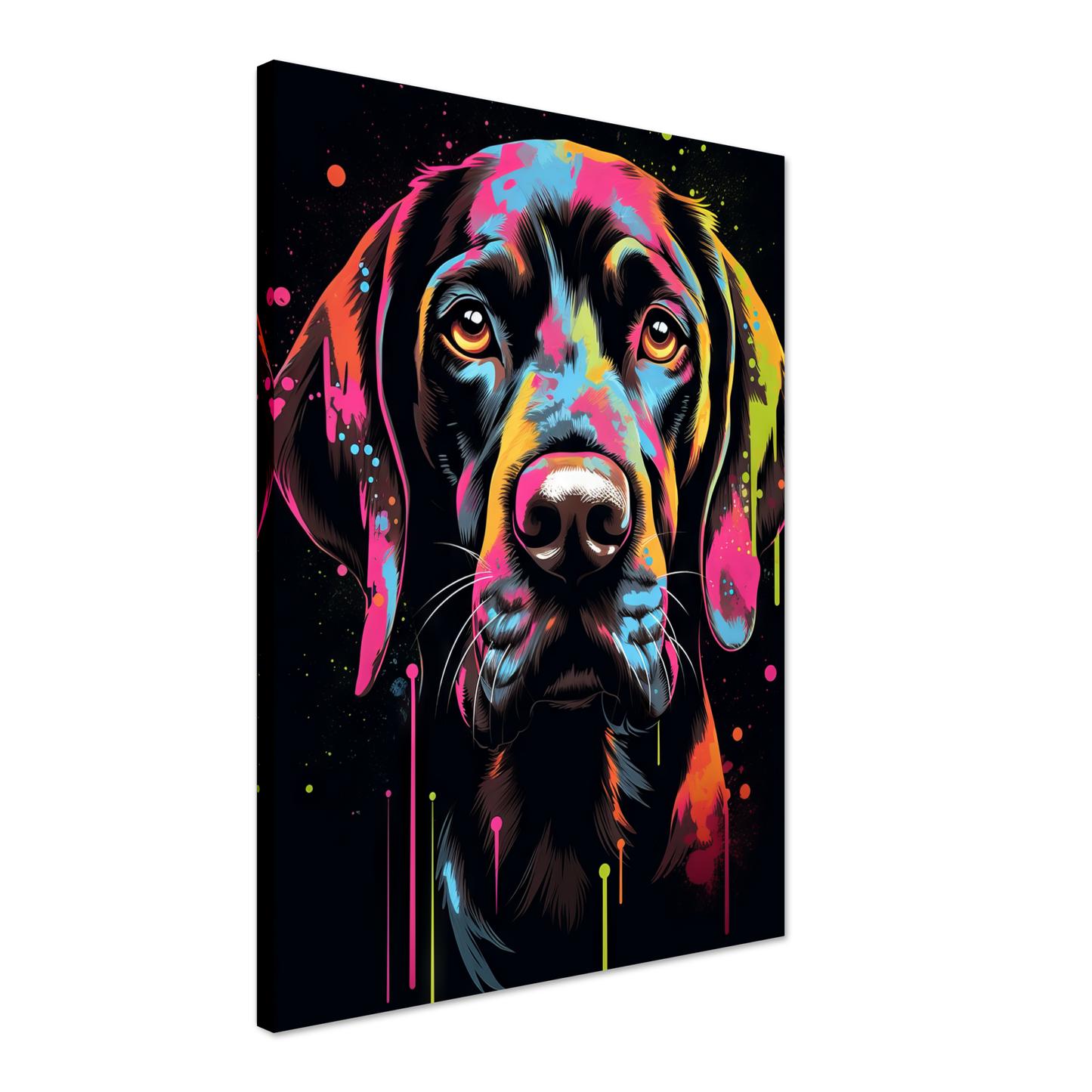Hund Deutsch Kurzhaar Pop-Art (DOG128)