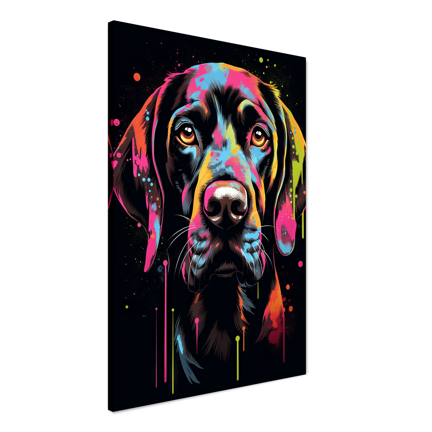 Hund Deutsch Kurzhaar Pop-Art (DOG128)