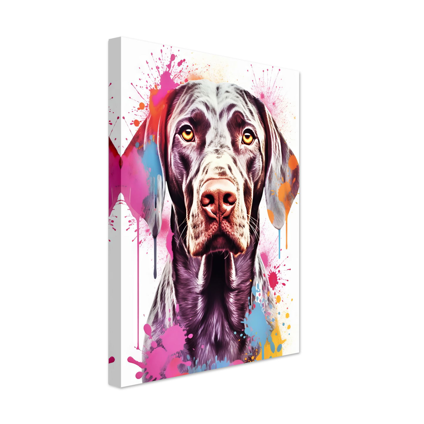Hund Deutsch Kurzhaar Pop-Art (DOG129)