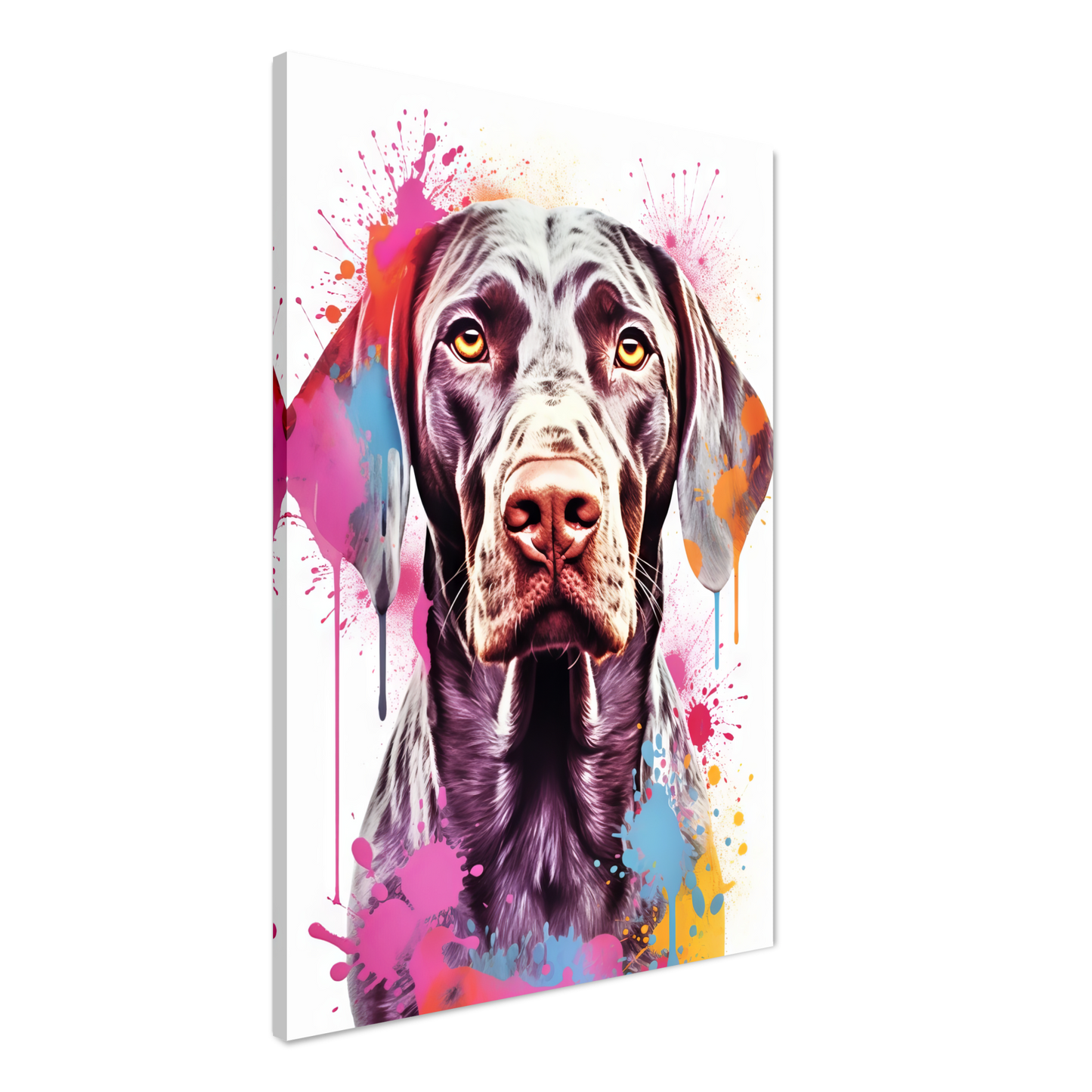 Hund Deutsch Kurzhaar Pop-Art (DOG129)