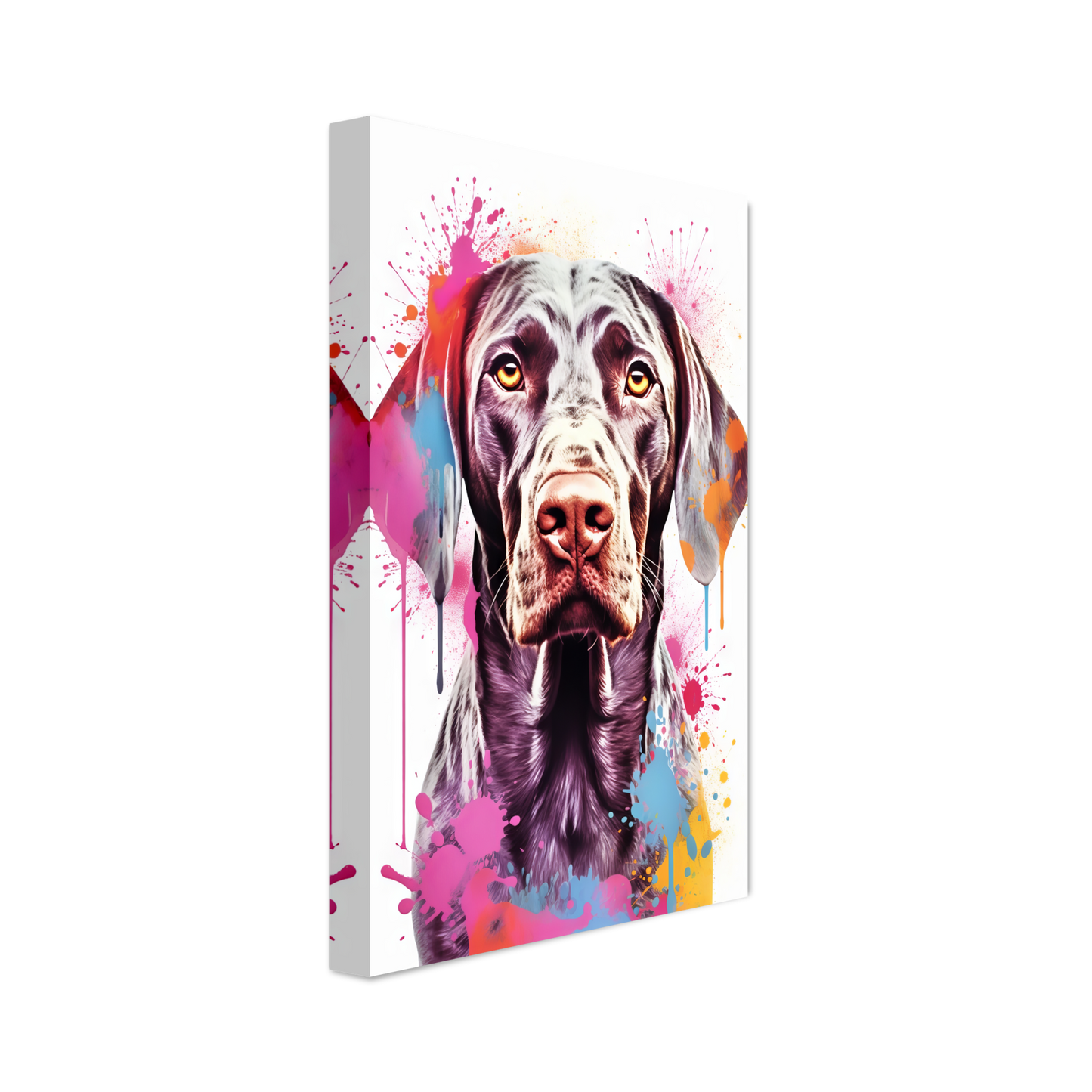 Hund Deutsch Kurzhaar Pop-Art (DOG129)